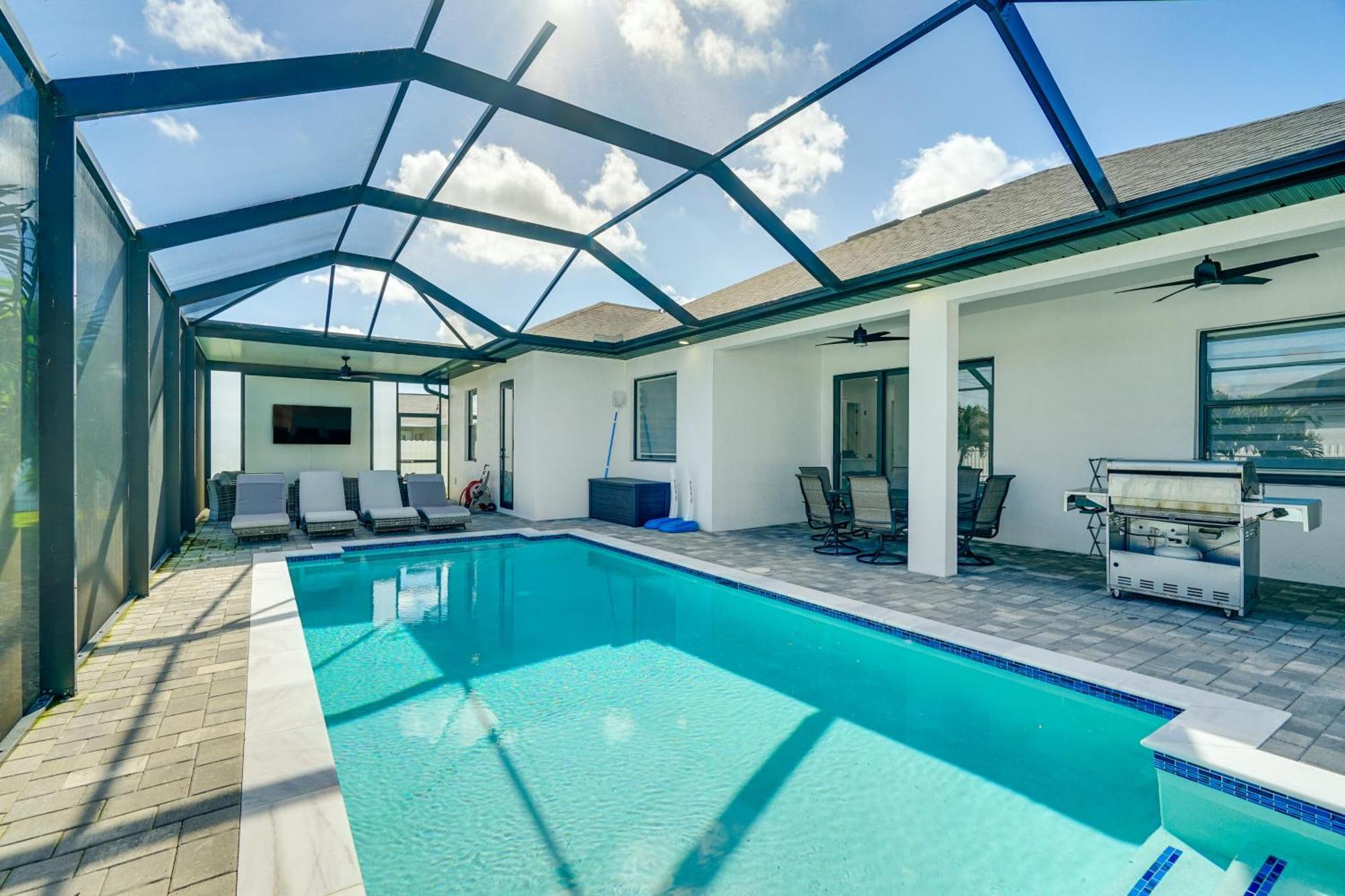 Villa Cape Coral Escape Furnished Lanai And Private Pool! Exterior foto